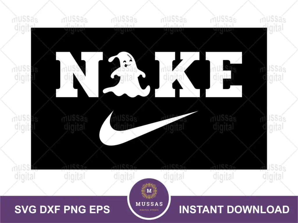 Nike Halloween SVG Cut File