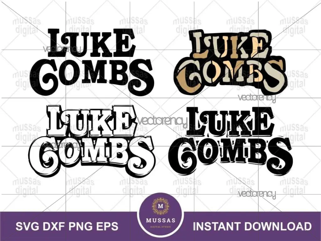 Luke Combs SVG