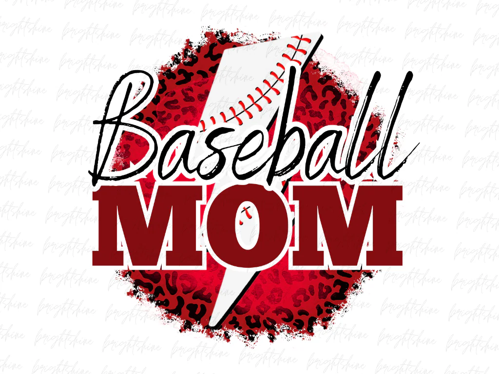 Baseball Mom PNG Image