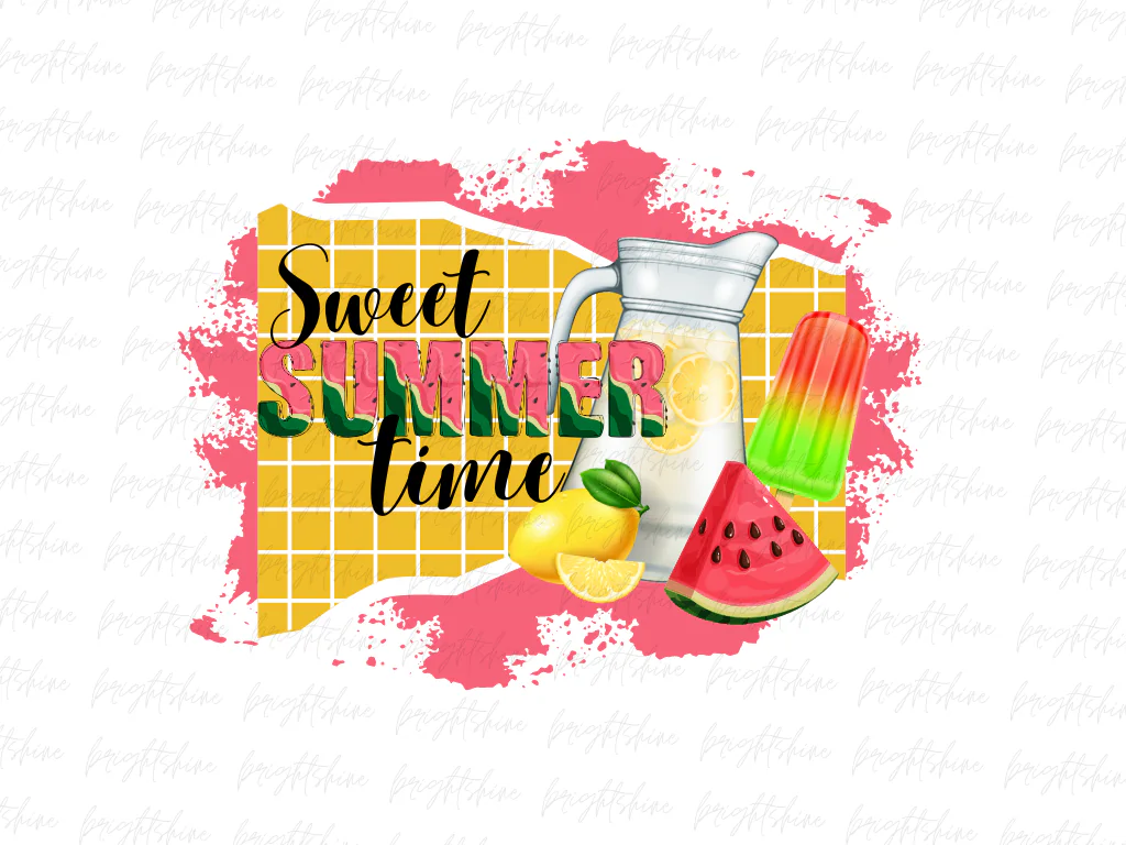 Sweet Summer Time PNG Shirt Design