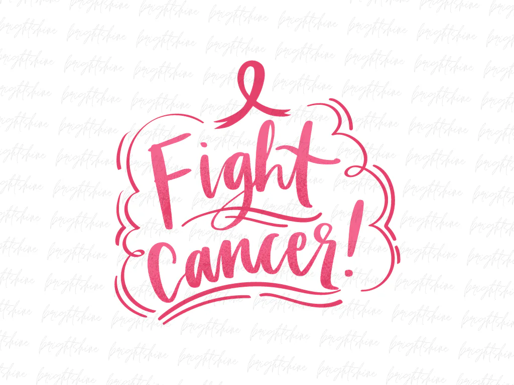 Fight Cancer PNG Sublimation Design, Cancer Warrior PNG