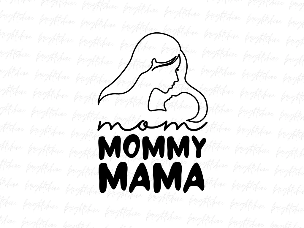 Mom Mommy Mama PNG Instant Download