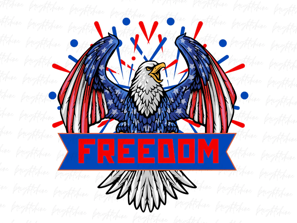 Freedom Sublimation Designs Downloads PNG