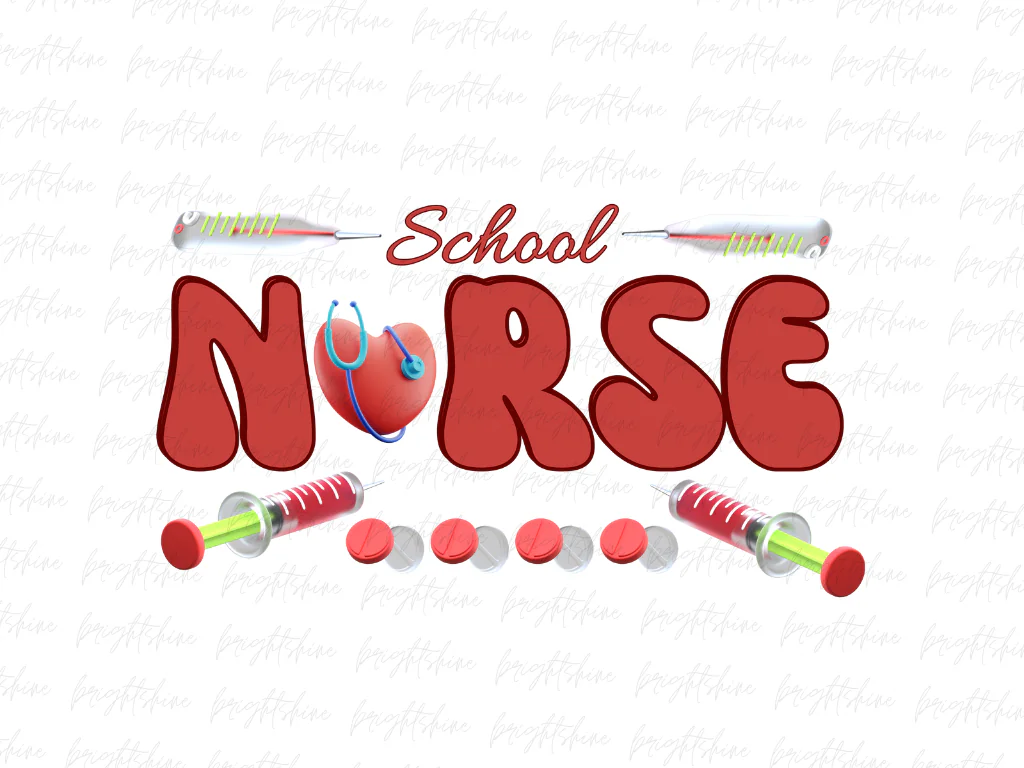 School Nurse PNG Design