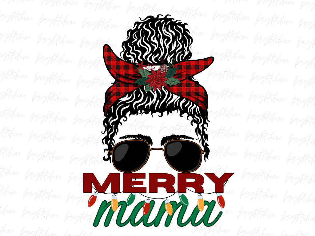 Merry Mama PNG Design