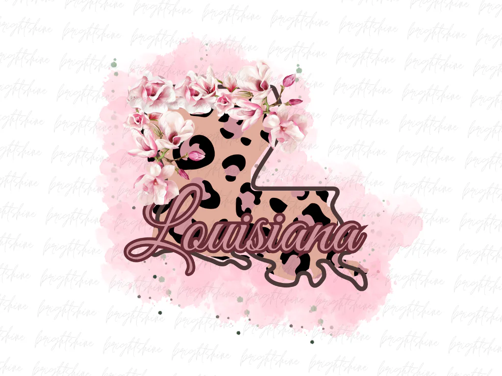 Magnolia Flower Louisiana PNG Design