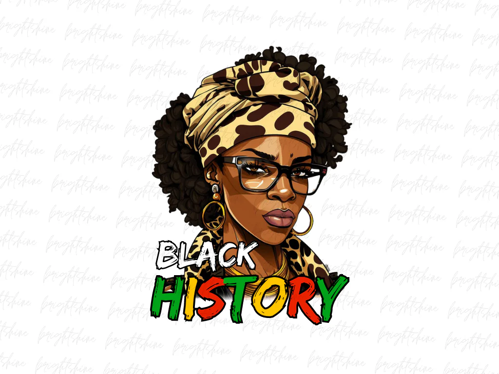 Black History PNG Juneteenth Design