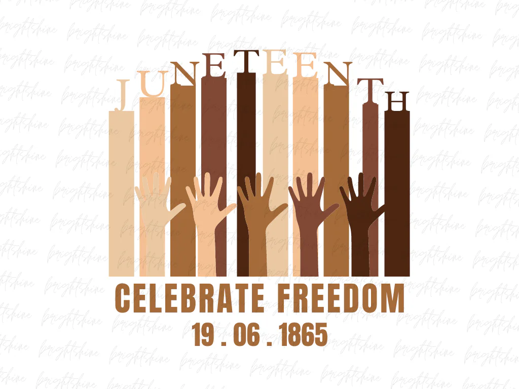 Juneteenth PNG Design Sublimation Printable PNG