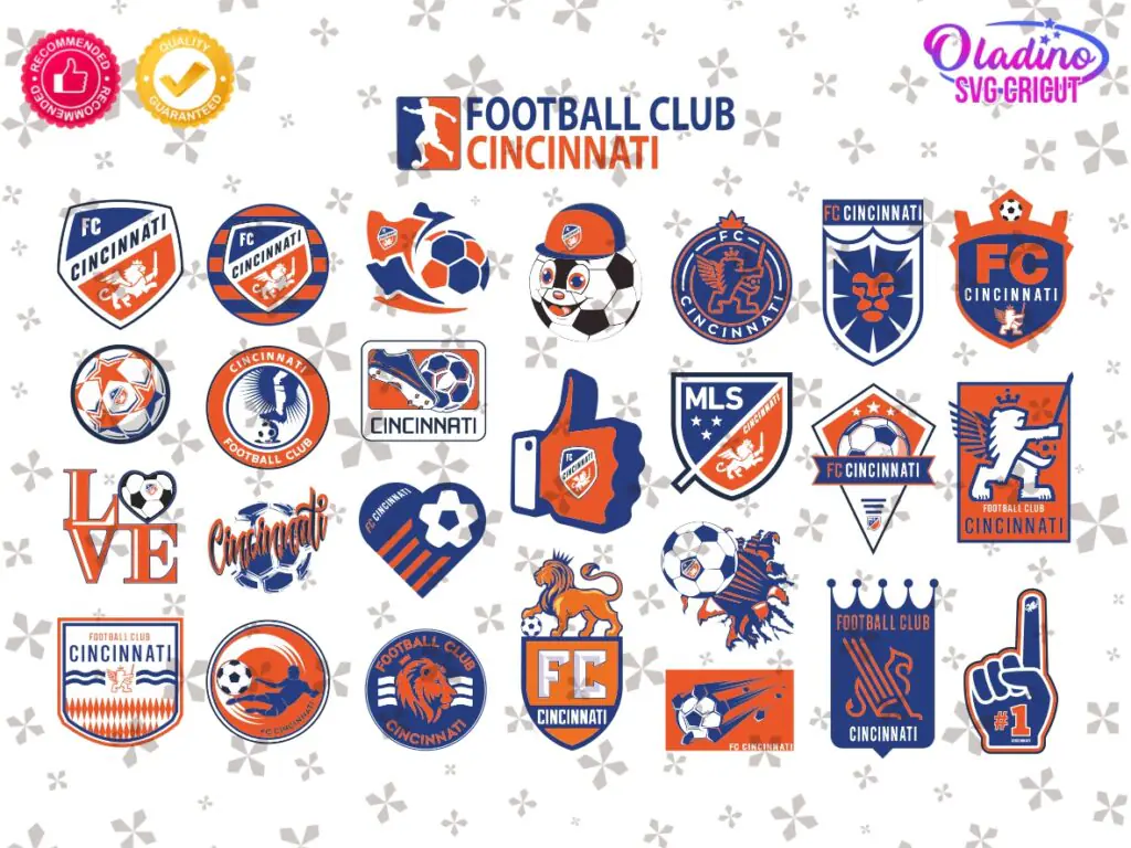 Chicago Fire SVG Bundle, MLS Clipart Logo Set, PNG