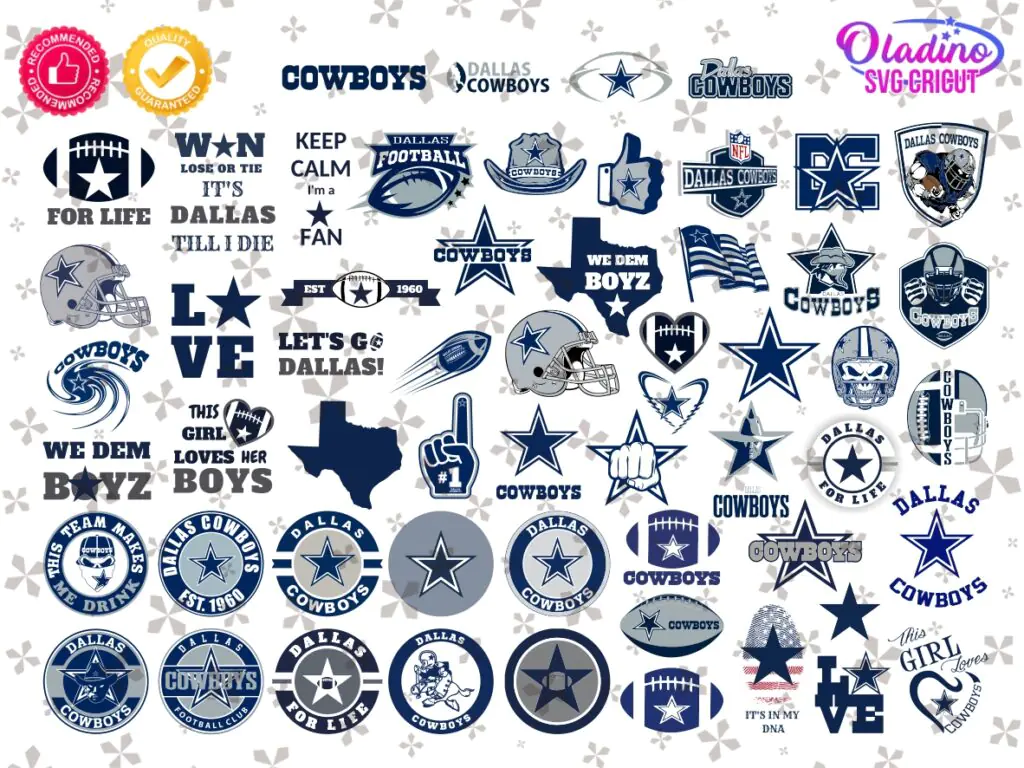 Dallas Cowboys SVG Bundle