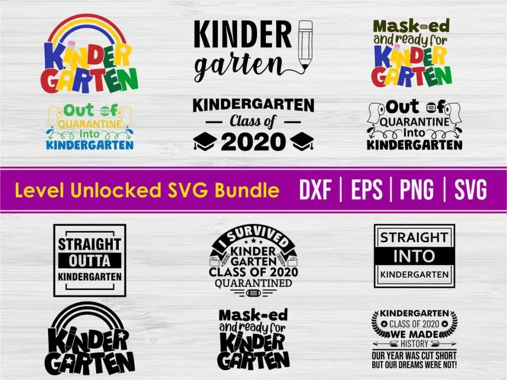 Kindergarten SVG Bundle