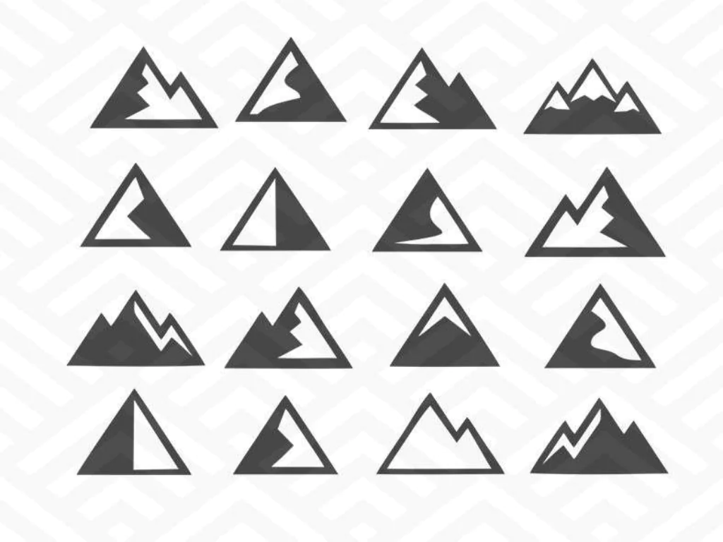 Simple Mountain SVG Cut Files