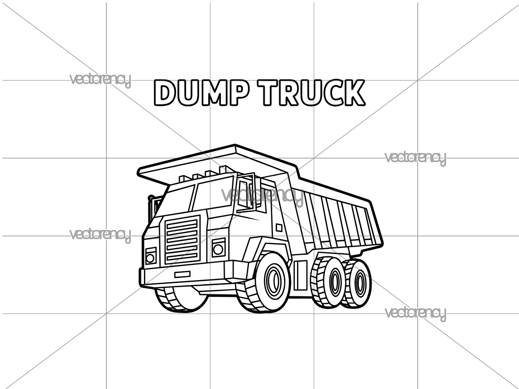 Dump Truck SVG