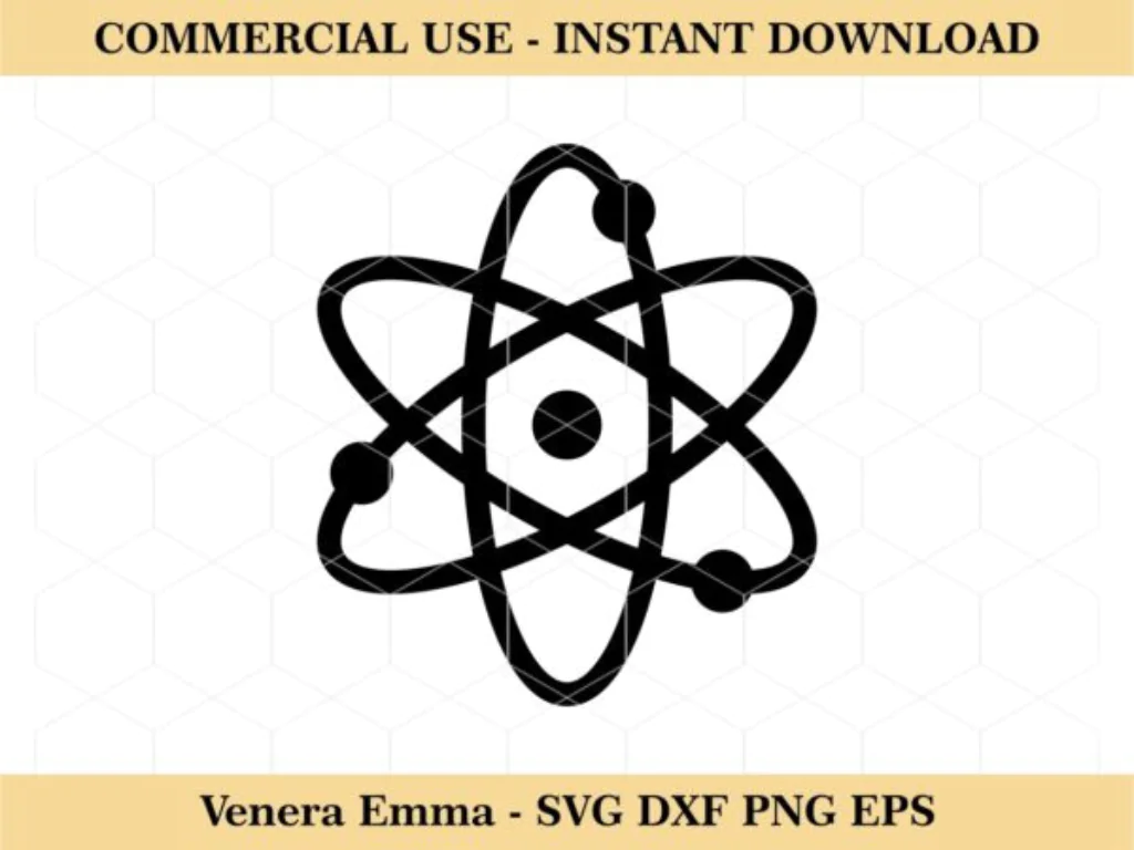 Science Atomic Atom SVG Files