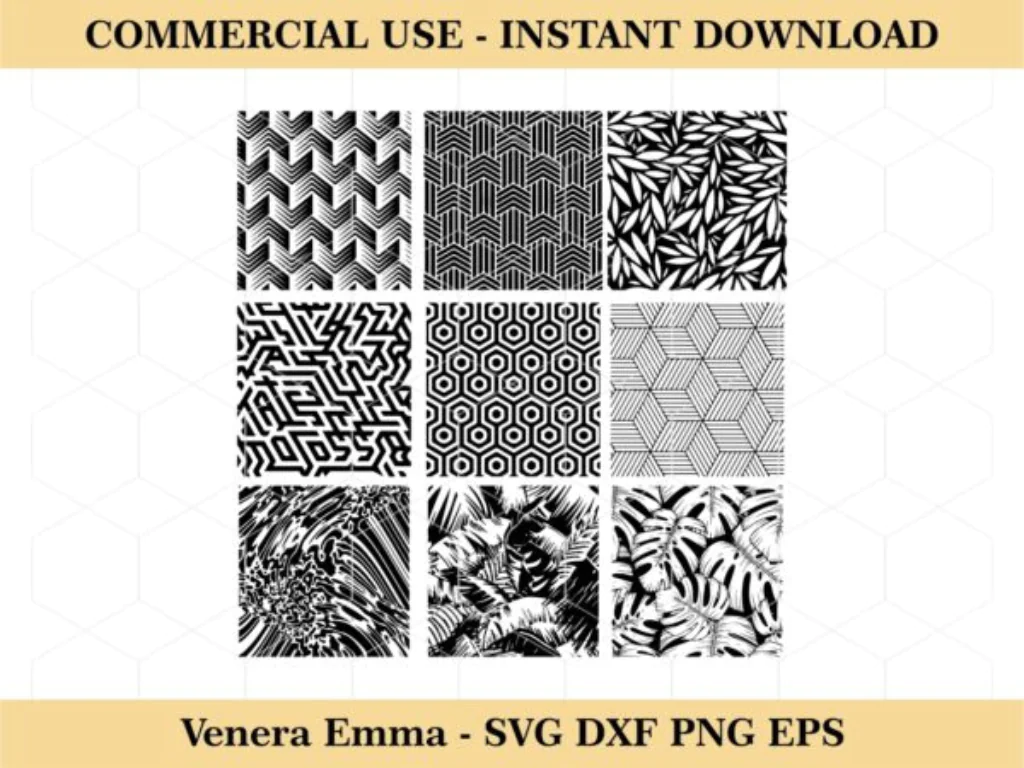 Wrap Bundle, Patterns SVG, Background Pattern, Pattern Bundle Cricut, PNG DXF EPS