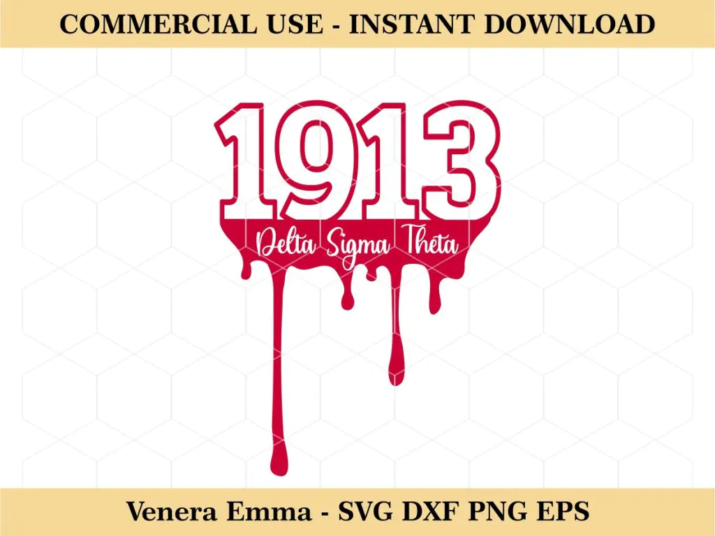 Delta Sigma Theta Hand Sign 1913 SVG