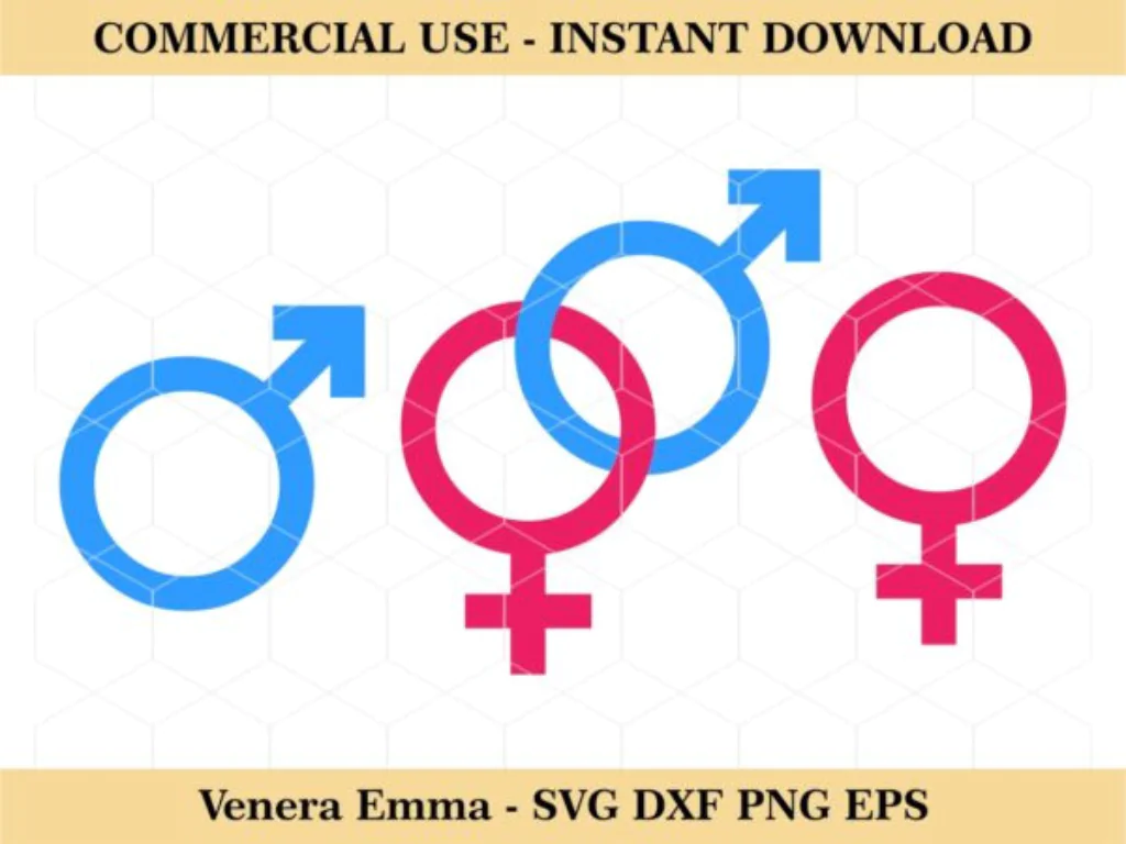 Gender Symbols SVG and Vector Files