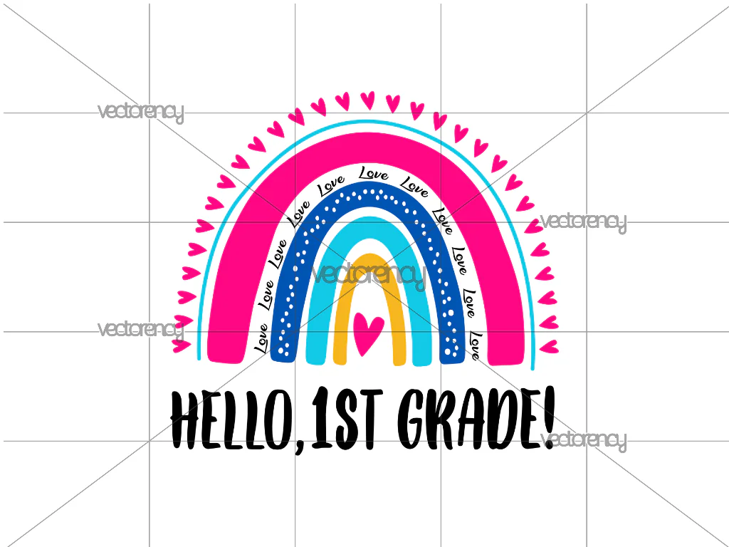 Hello 1st Grade PNG
