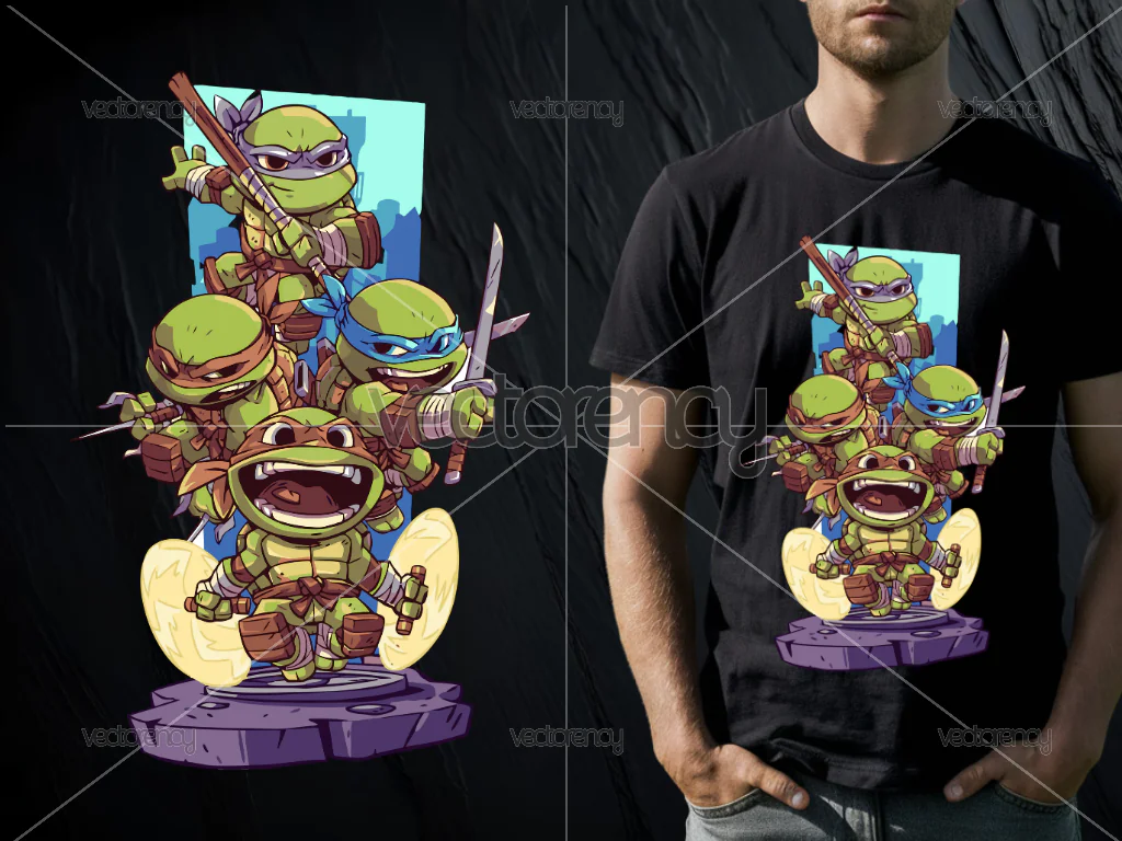 Ninja Turtle Cartoon PNG