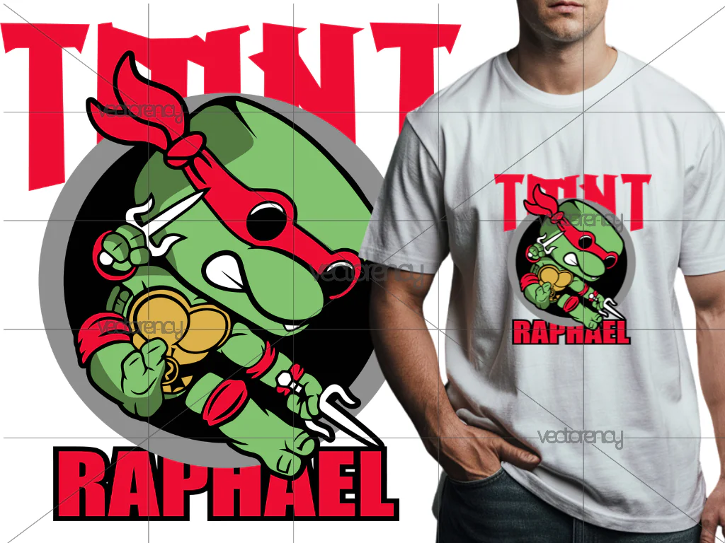 Ninja Turtle PNG Ready To Print DTF