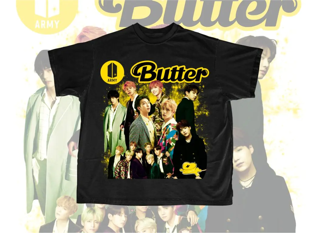 Butter BTS Bootleg PNG