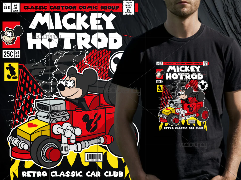 Mickey Design Ready to Print