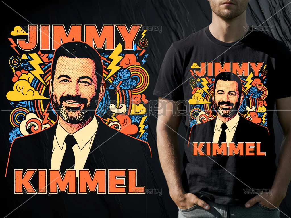 Jimmy Kimmel PNG T-Shirt Design