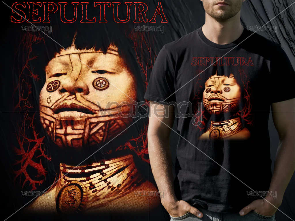 Sepultura Band PNG DTF Printing