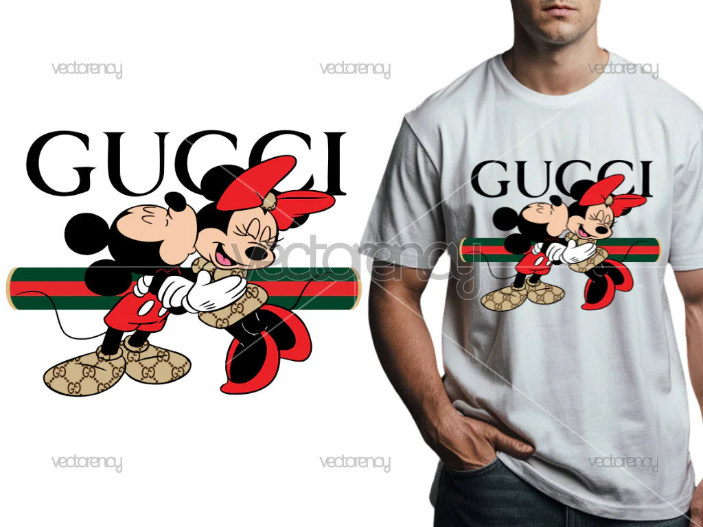 Minnie Mickey Mouse Gucci PNG