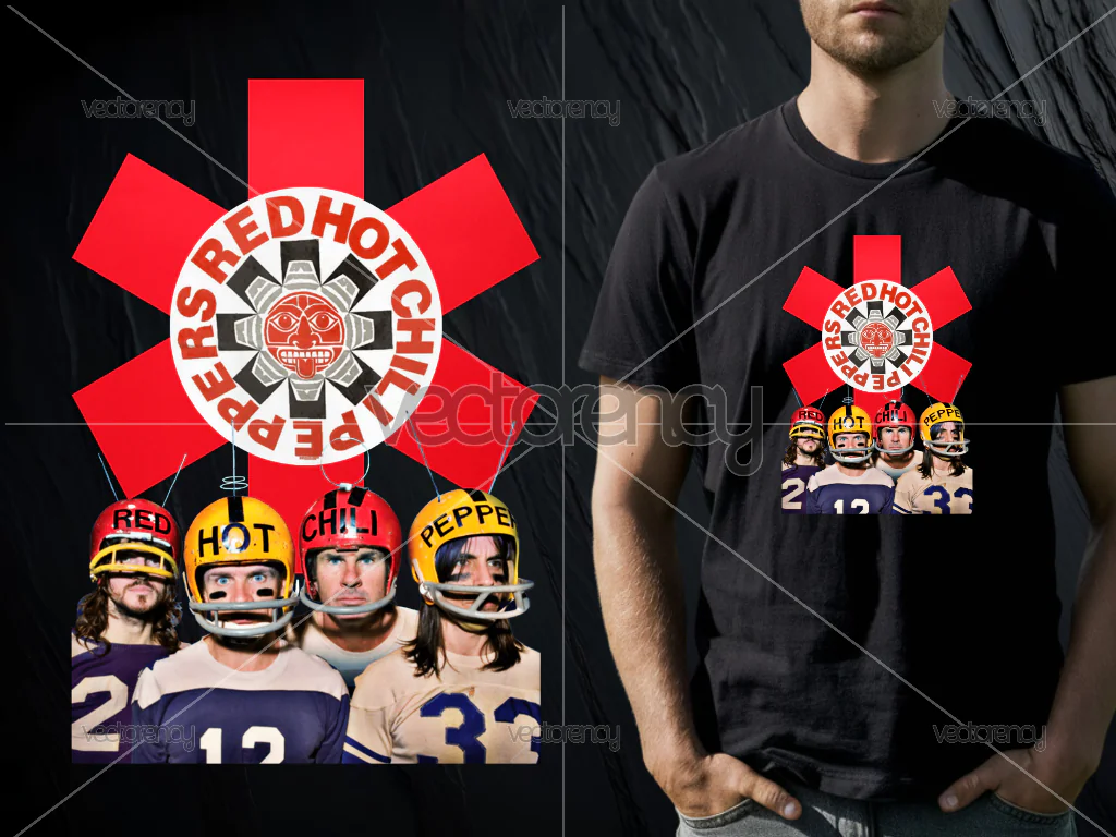 Red Hot Chili Peppers Shirt PDF Print File Download