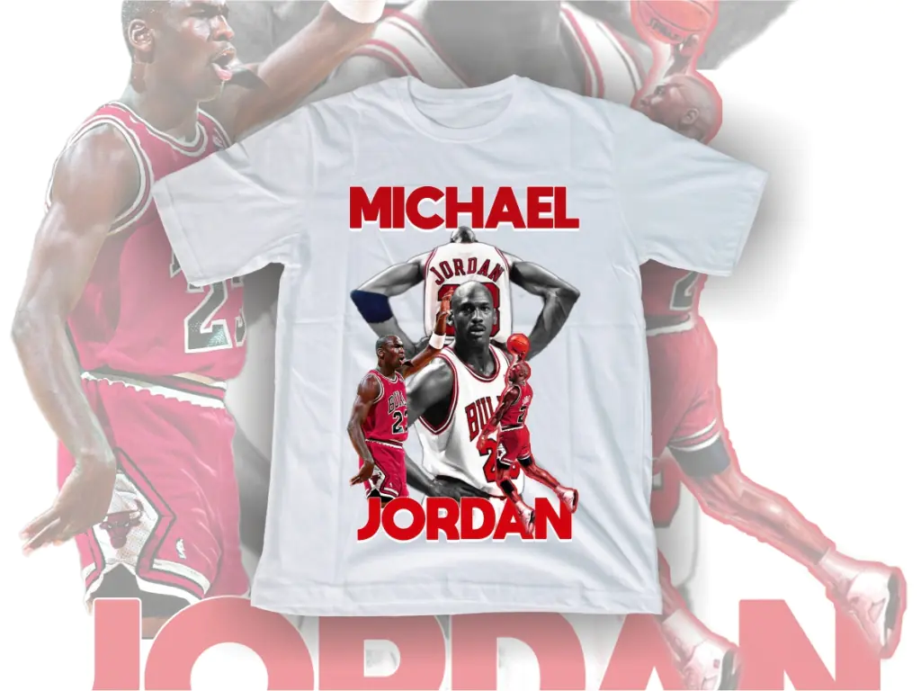 Michael Jordan PNG Shirt Design Bootleg