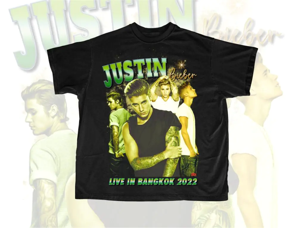 Justin World Tour Live In Bangkok 2022 PNG