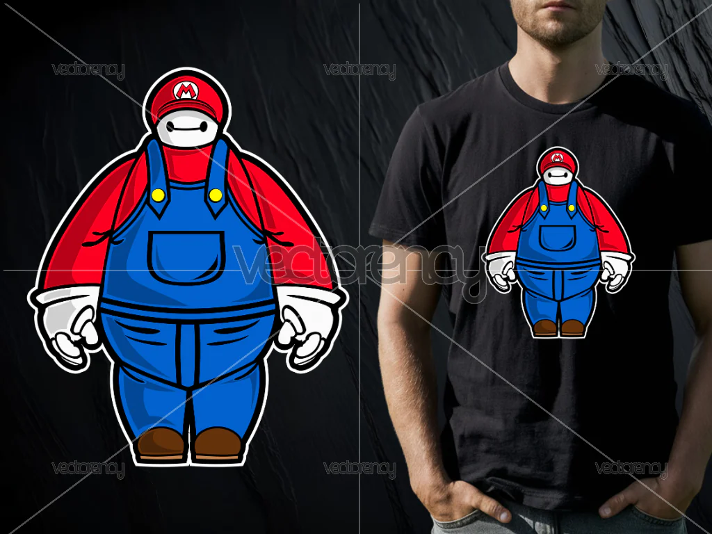 Baymario Vector Mario Bros Design