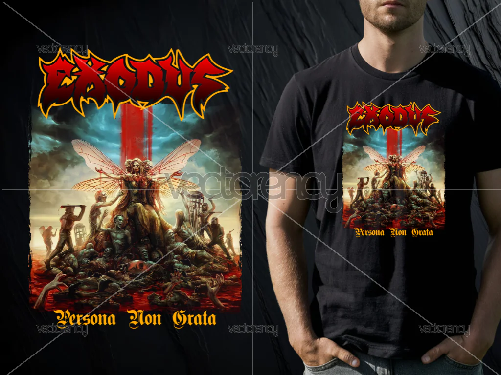 Exodus Band DTF Printing File