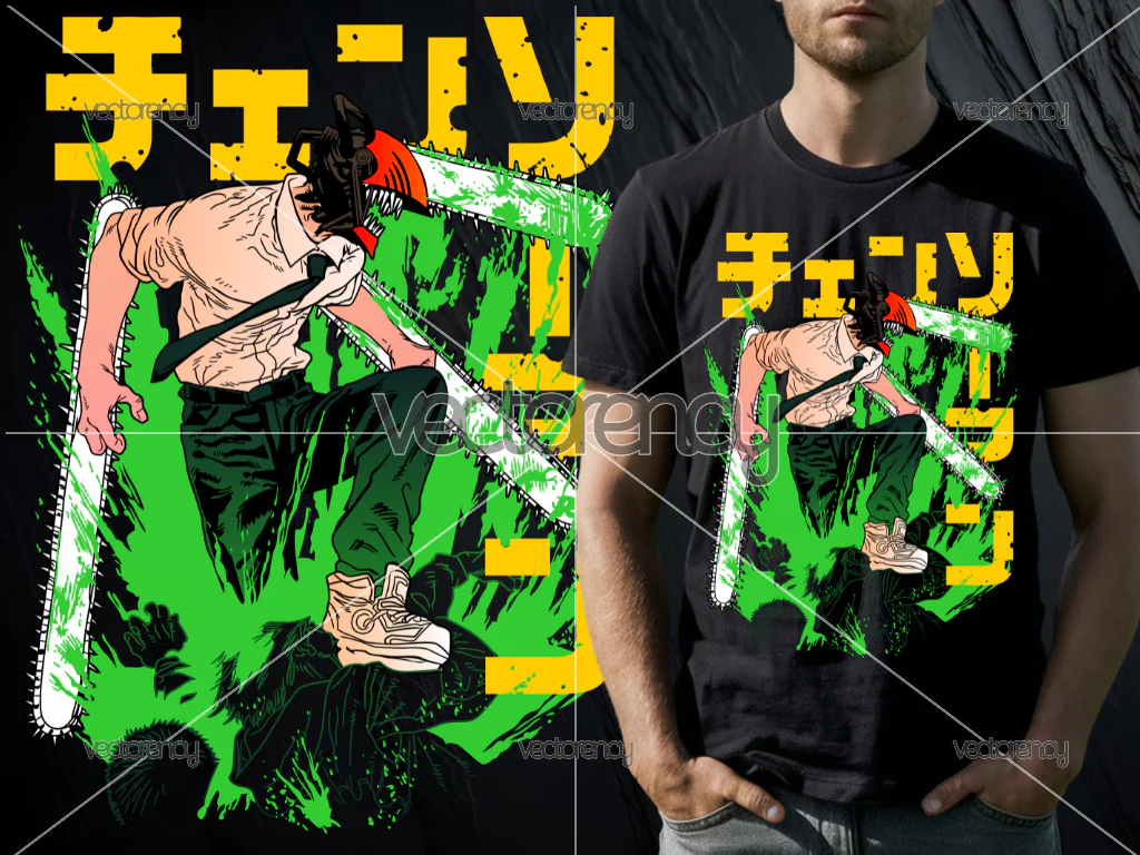 Chainsaw Man Power DTF PNG