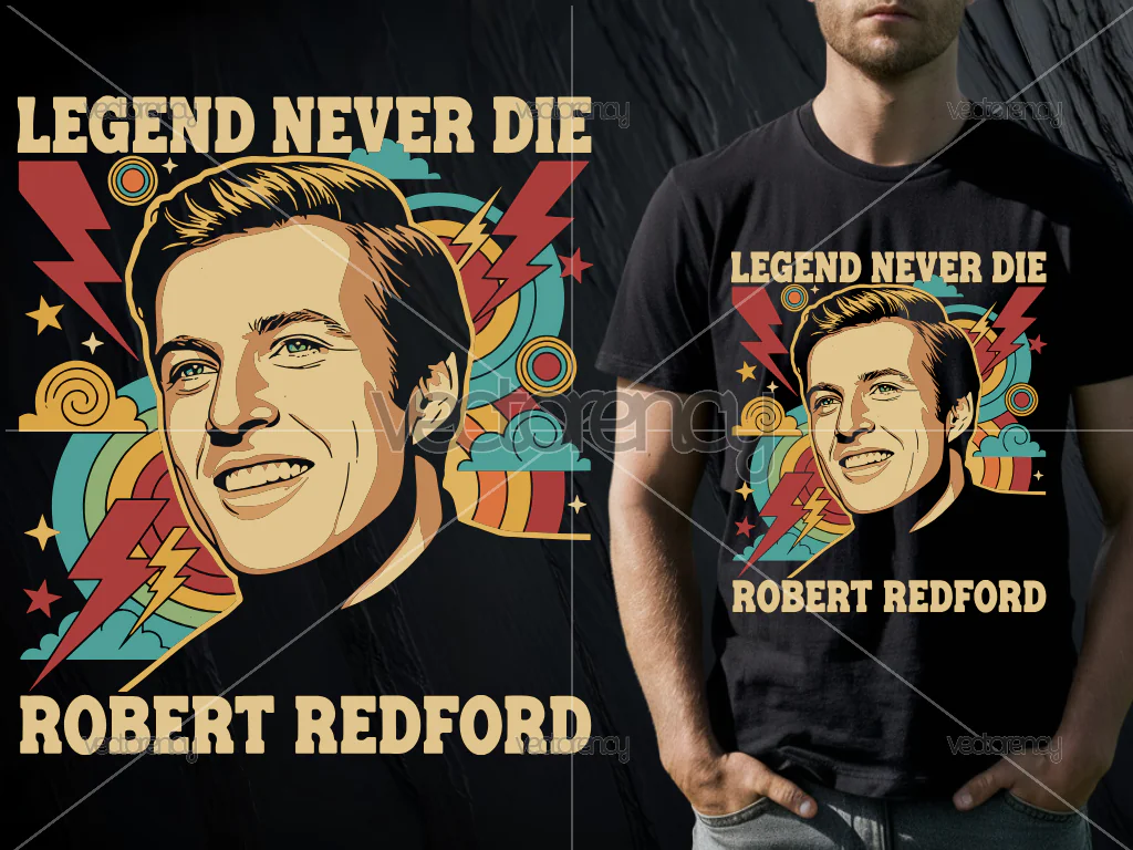 RIP Robert Redford SVG Vector PNG Design