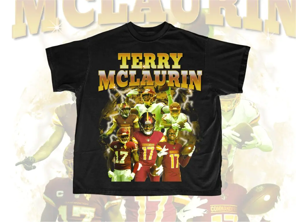 Terry Mclaurin PNG Bootleg T-Shirt Download