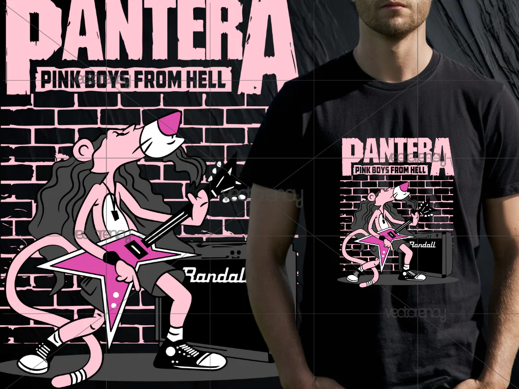 Pantera PNG Sublimation DTF DTG