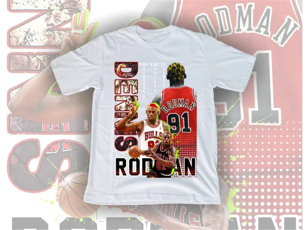 Rodman PNG Shirt Design Bootleg