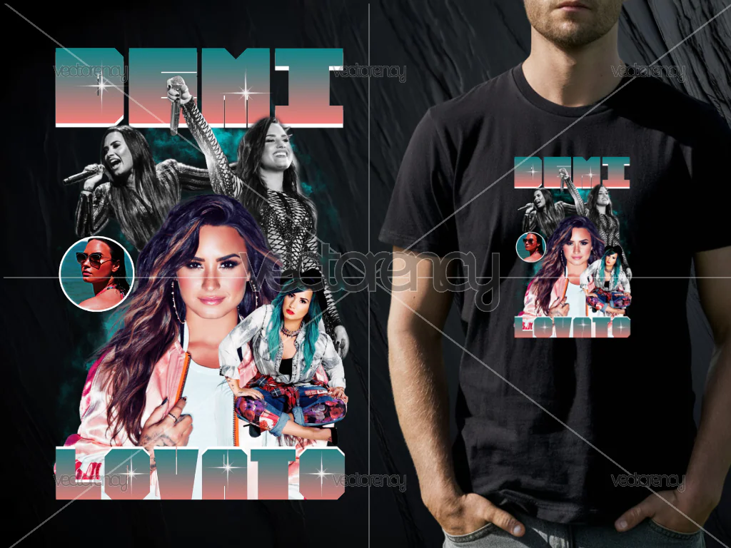 Demi Lovato Shirt Design DTF File Sublimation
