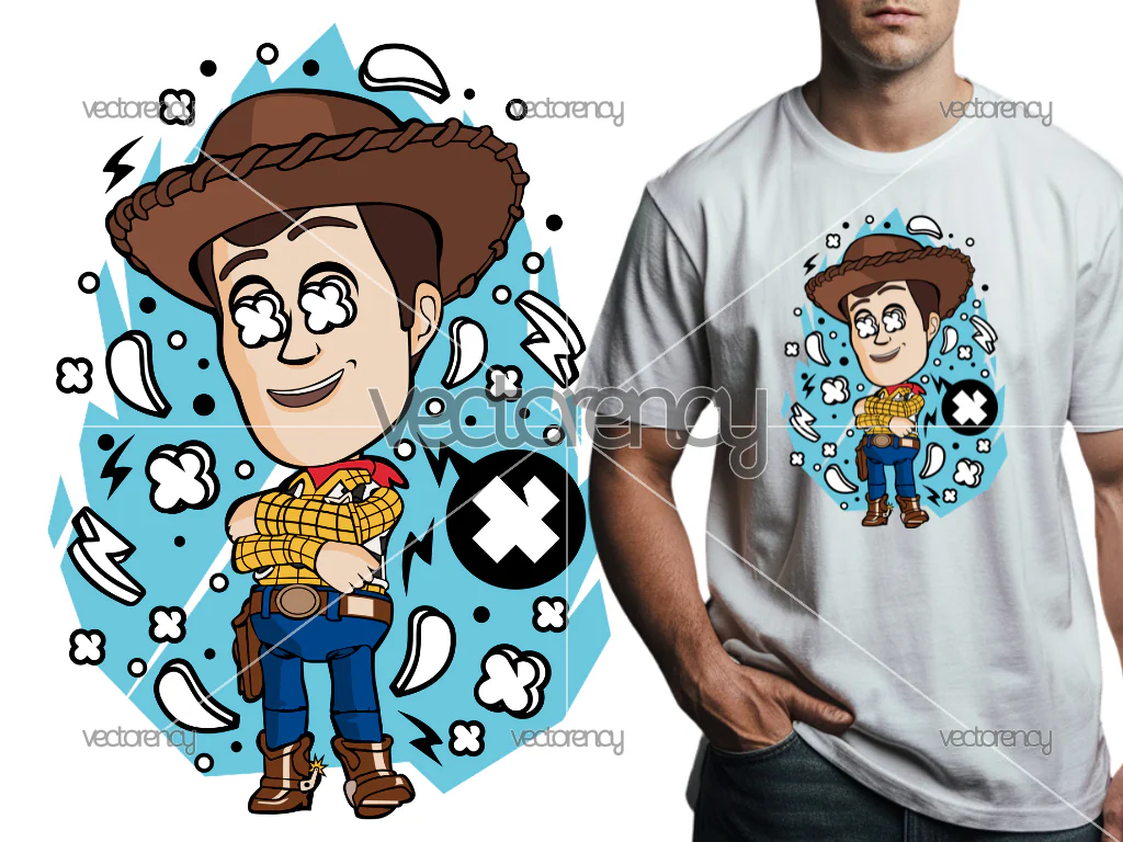 Woody Cartoon Design PNG