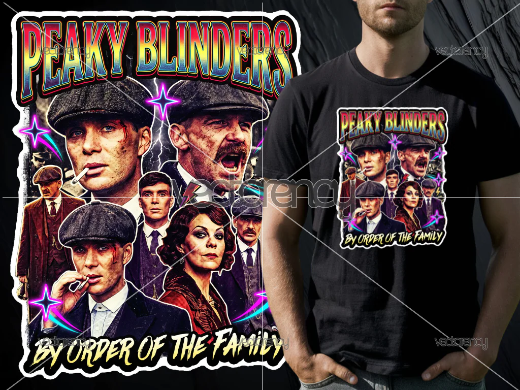 Peaky Blinder PNG DTF Sublimation File HD
