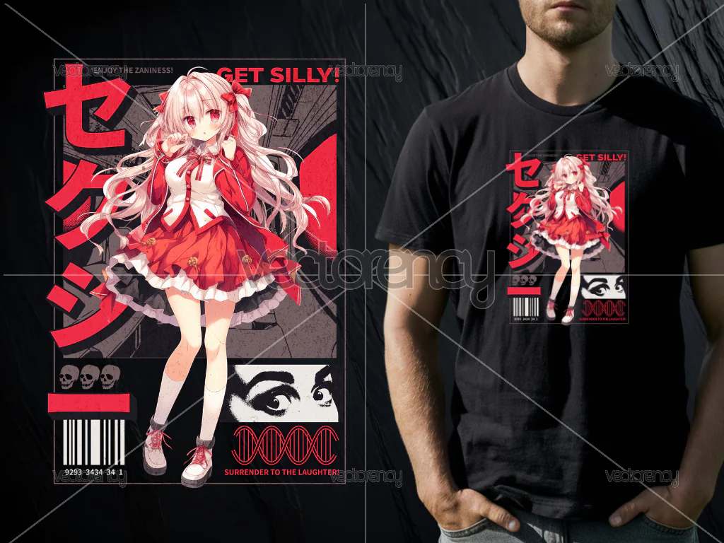 Anime Streetwear PNG File