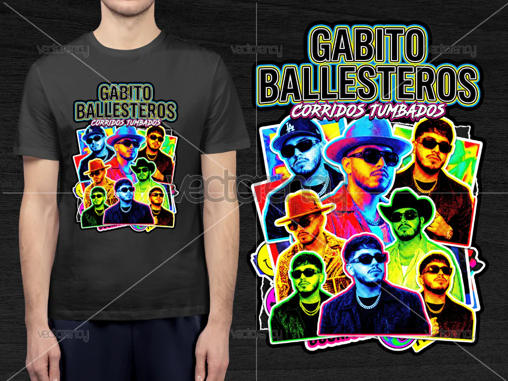 Gabito Ballesteros PNG Design for DTF DTG Printing or Sublimation