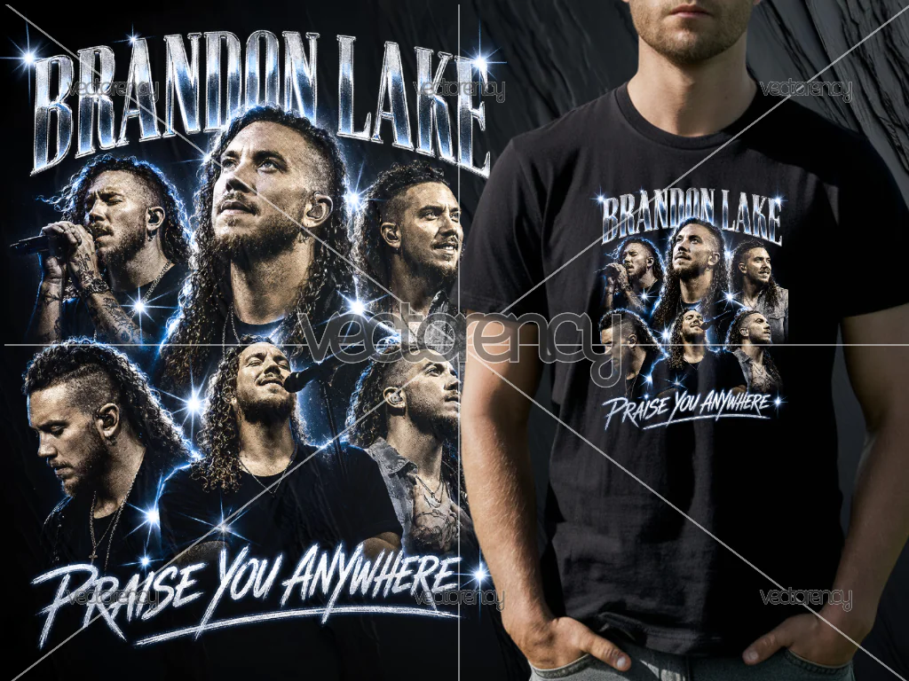 Brandon Lake PNG File Halftone DTF Ready To Print