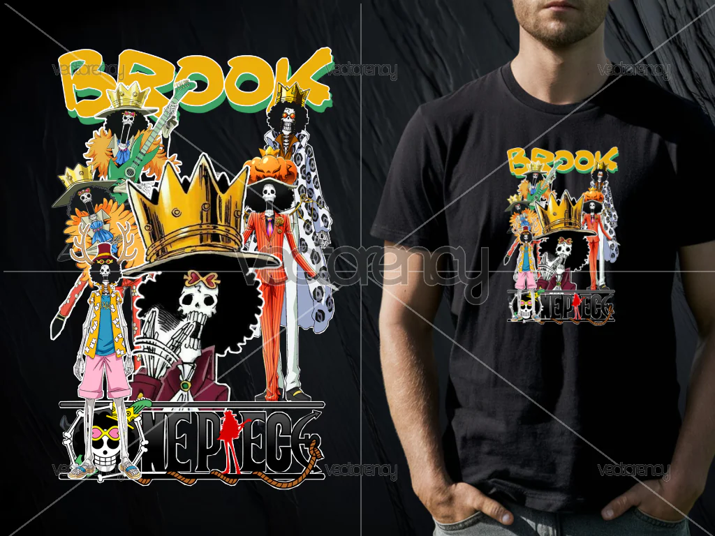 Brook One Piece PNG