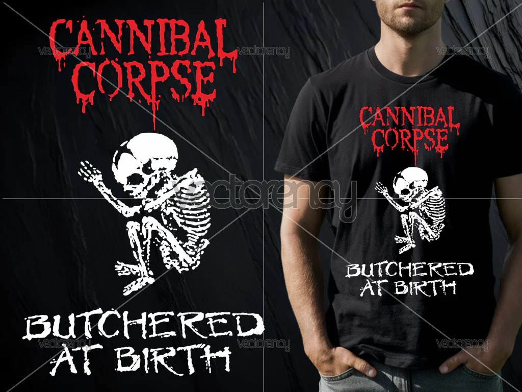 Cannibal Corpse Butchered At Birth Vector PNG HD Image