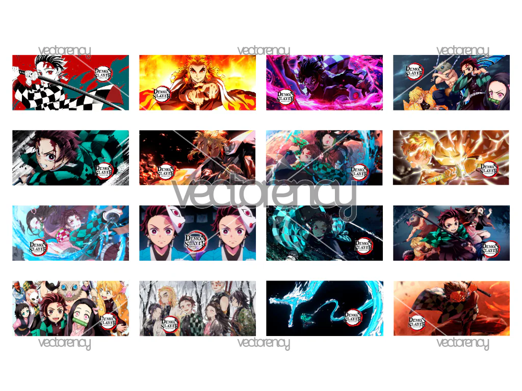 Demon Slayer Mug Sublimation Design Download