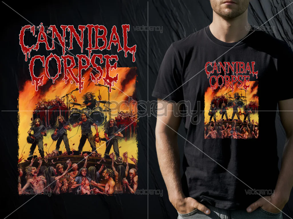 Cannibal Corpse DTF File Ready to Print