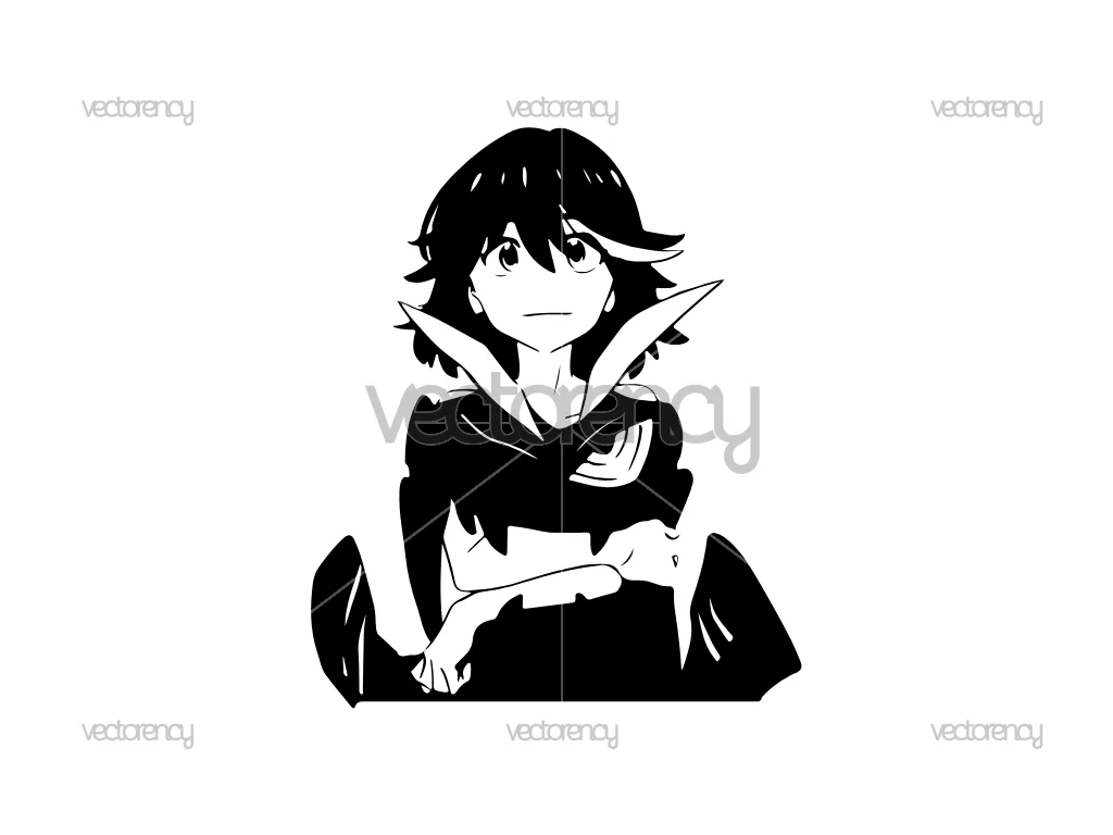 Kill La Kill Anime SVG Vector PNG